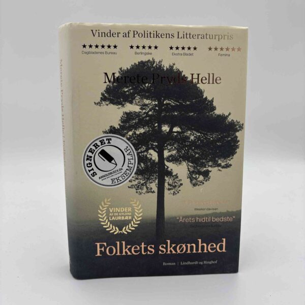 Merete Pryds Helle: Folkets skønhed - roman - signeret