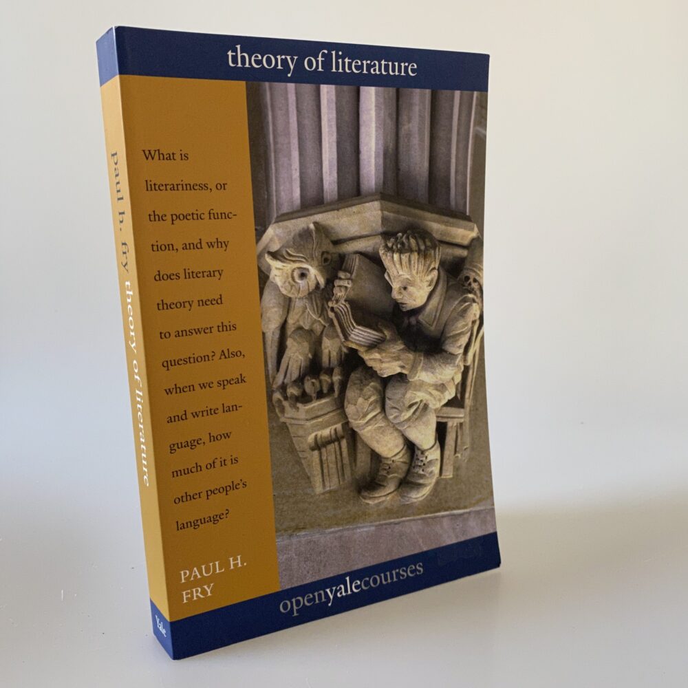 Paul H. Fry: Theory of Literature | Køb brugt her - BogGaragen.dk