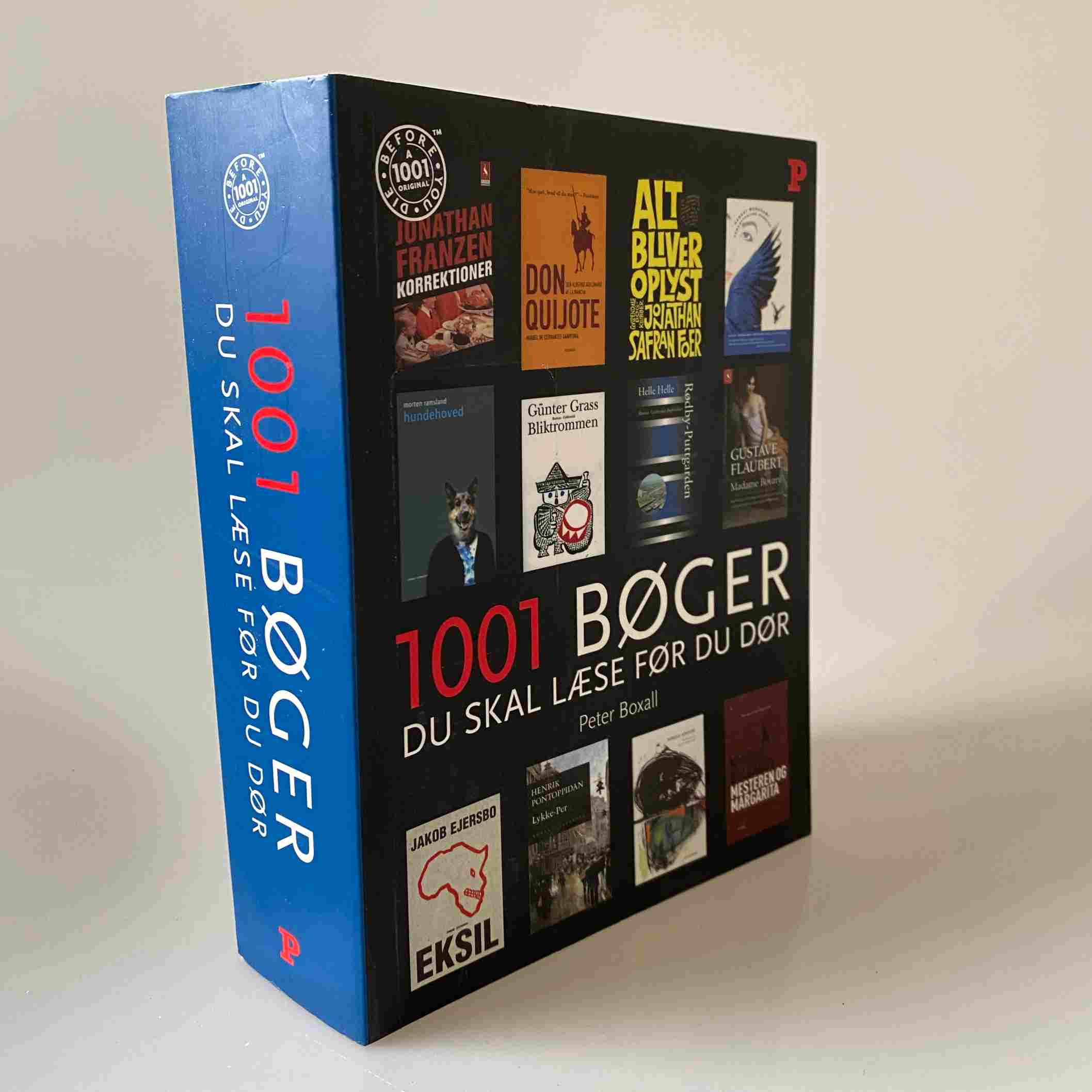 præmedicinering erhvervsdrivende kanal Peter Boxall: 1001 bøger du skal læse før du dør (SG0305) – BogGaragen.dk