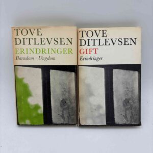 Tove Ditlevsen: Erindringer - Barndom - ungdom - gift (to bind i alt)