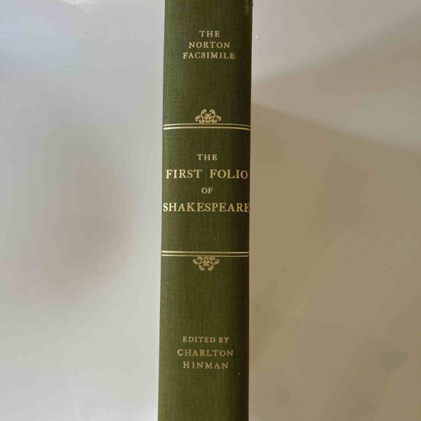 The First Folio of Shakespeare. The Norton Facsimile. Prepared by Charlton Hinman - Billede 3