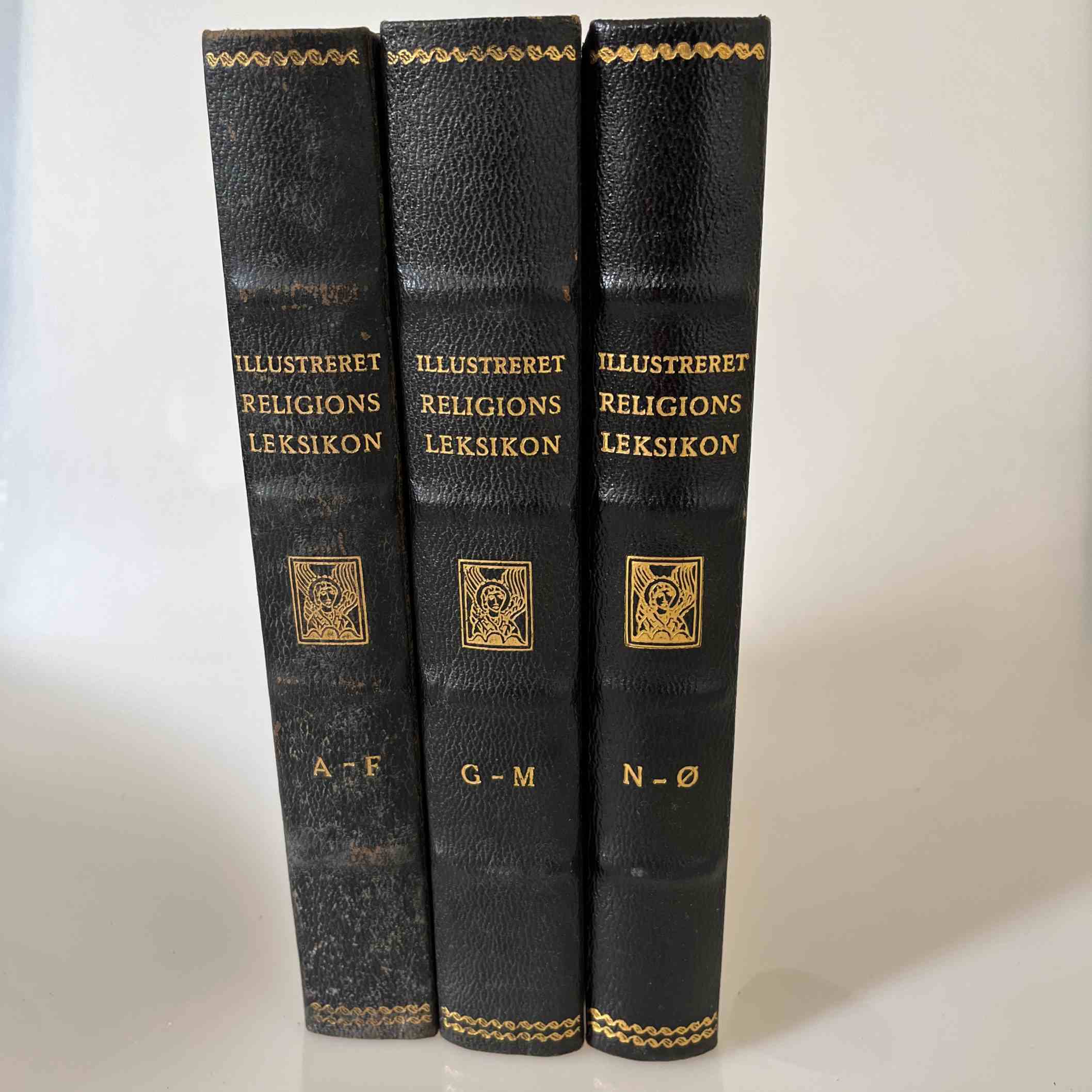 Illustreret Religionsleksikon - bind 1-3, komplet