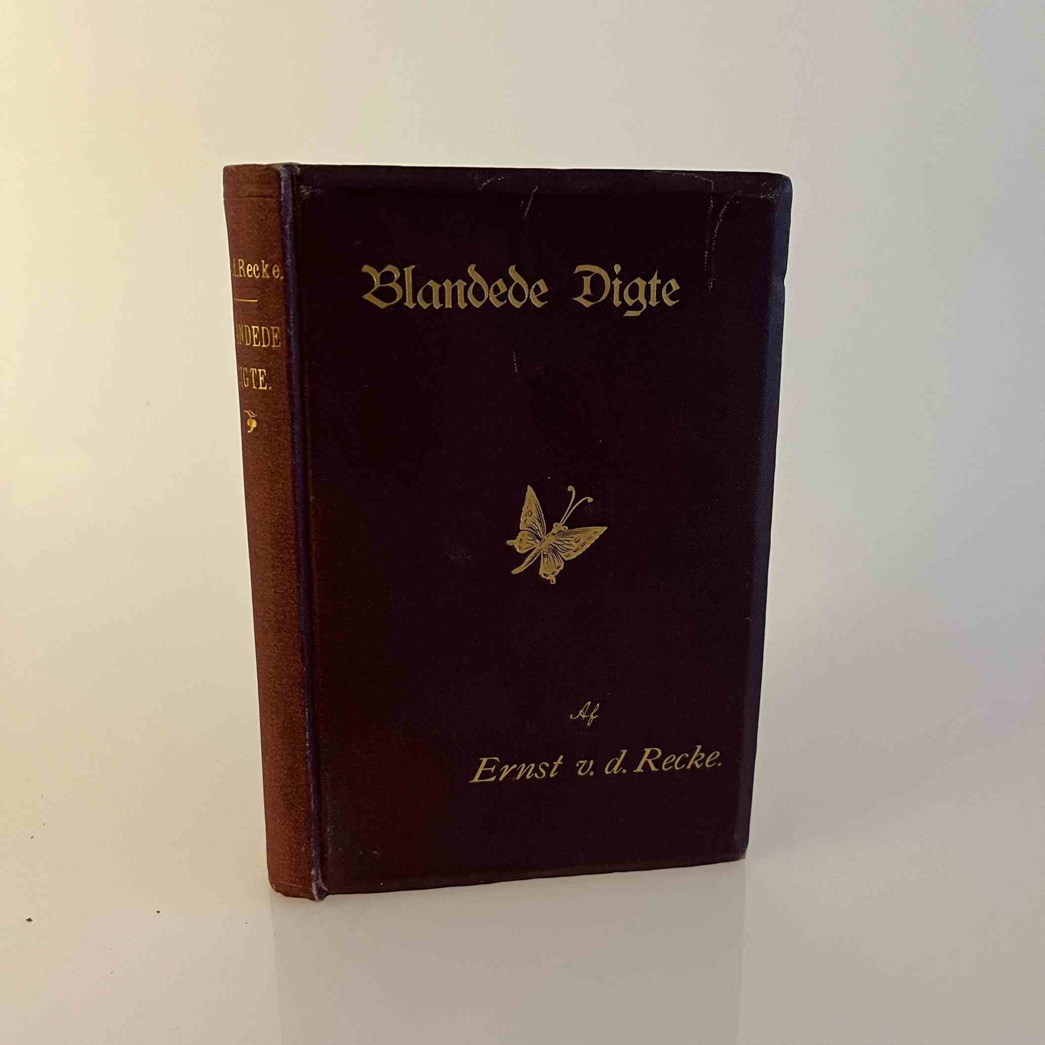 Ernst Von Der Recke: Blandede digte