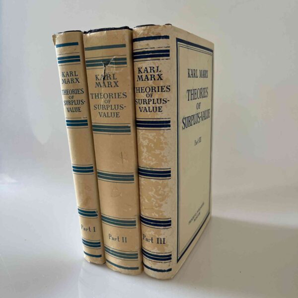 Karl Marx: Theories of Surplus Value In Three Volumes - 1-3
