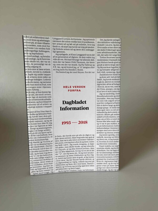 Hele verden forfra - Dagbladet Information 1993-2018