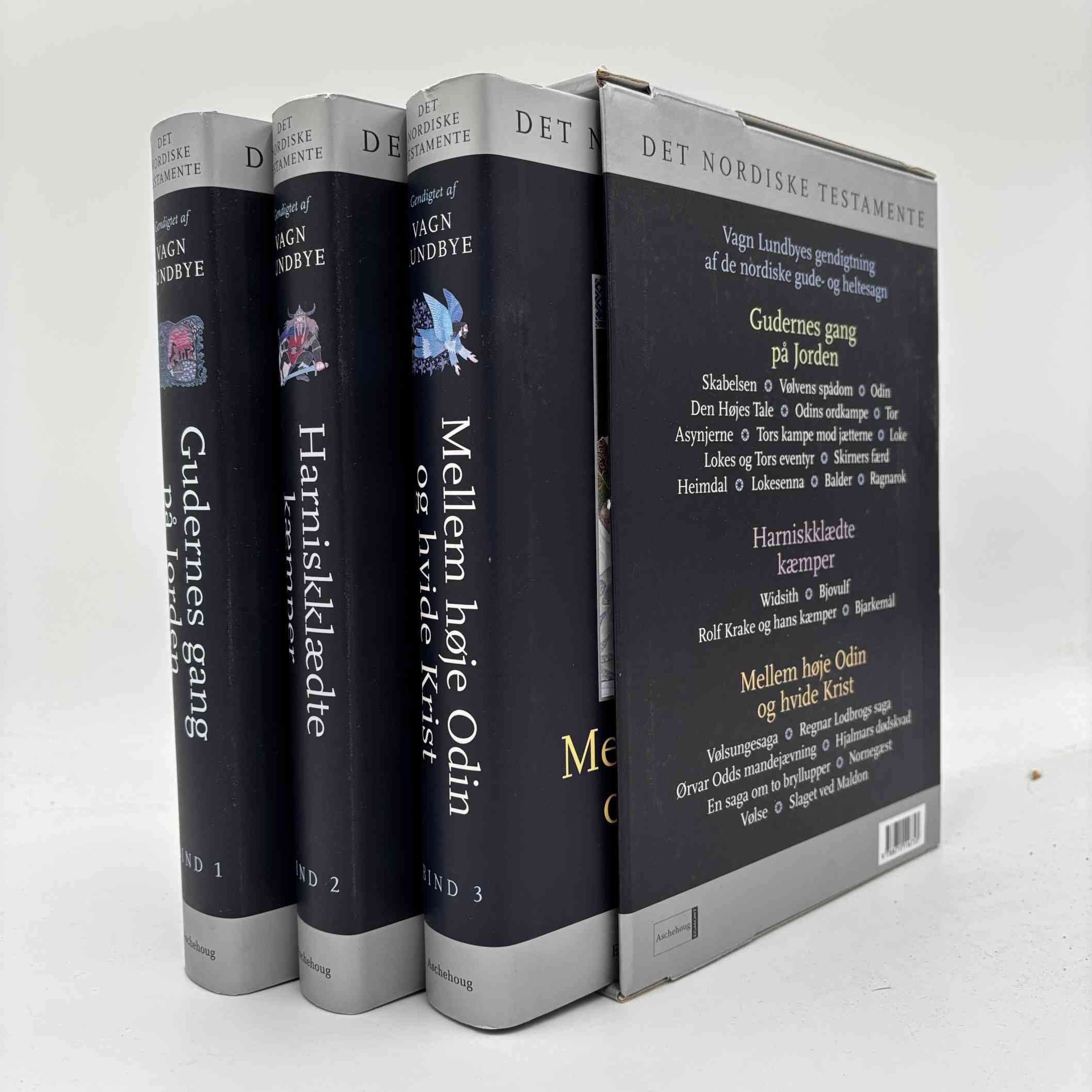 Vagn Lundbye (gendigtet): Det nordiske testamente, Bind 1-3