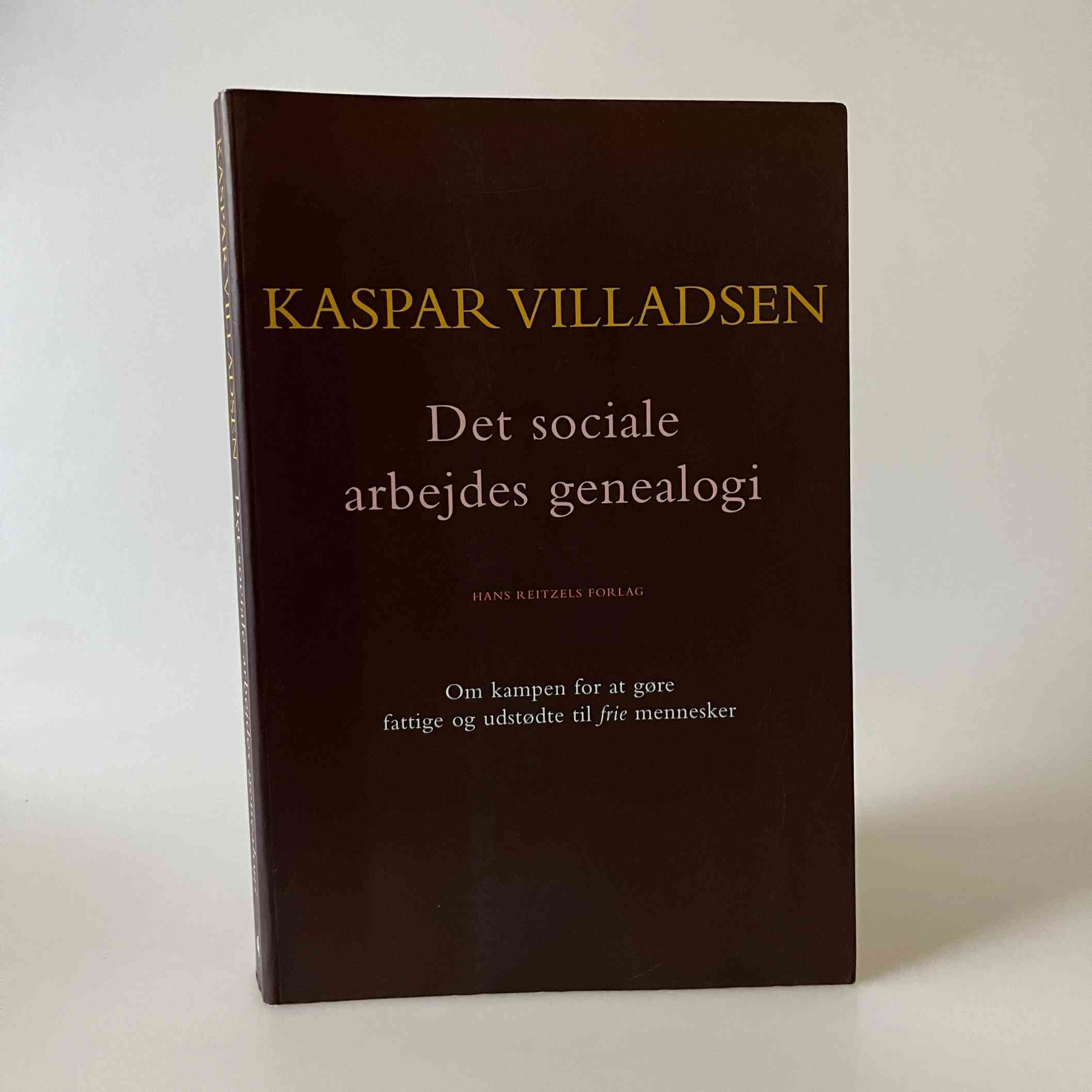 Kaspar Villadsen: Det sociale arbejdes genealogi - Om kampen for at gøre fattige og udstødte til frie mennesker