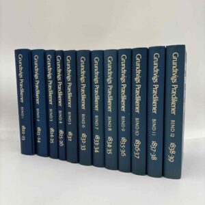 N.F.S. Grundtvigs prædikener 1822-39 - bind 1-12