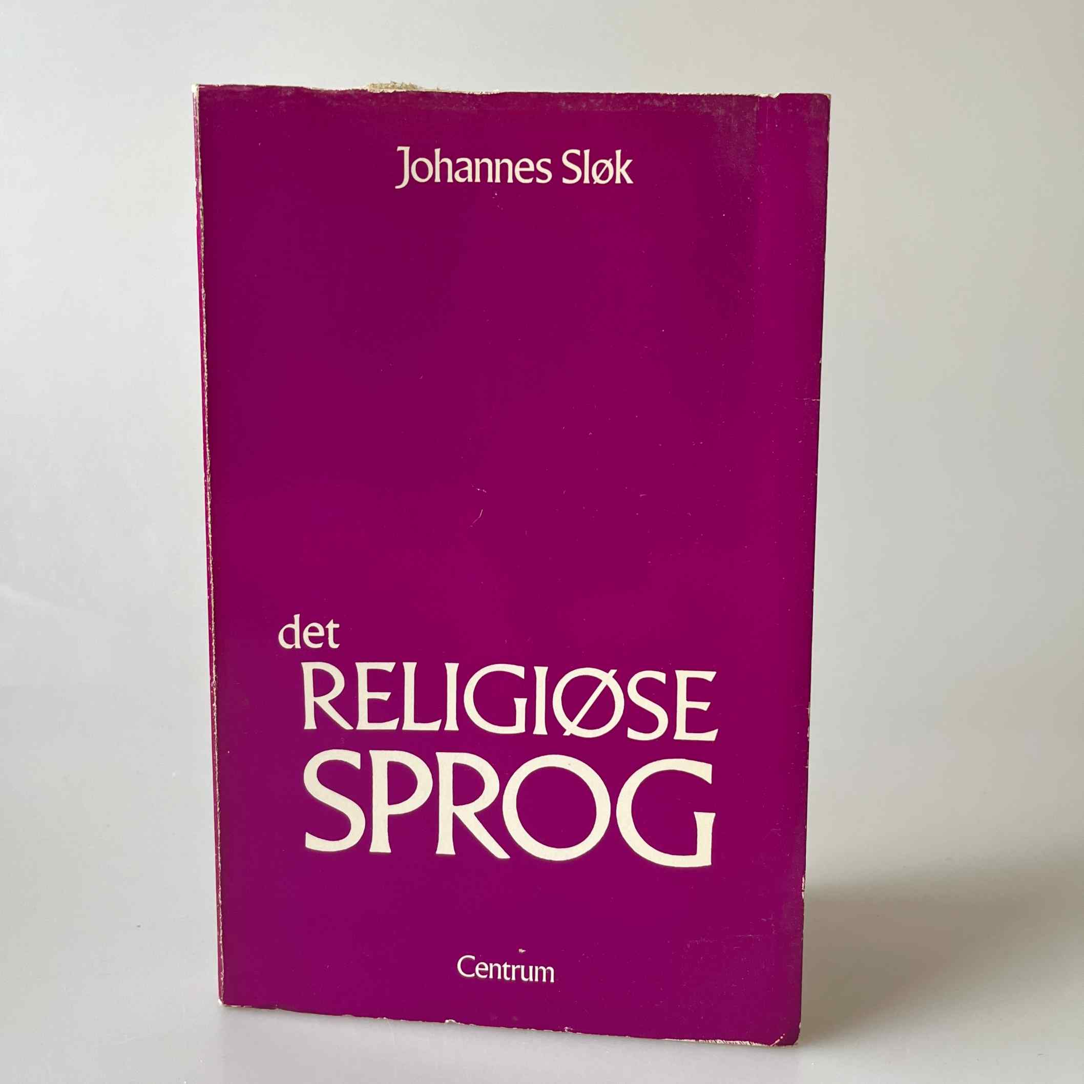 Johannes Sløk: Det religiøse sprog