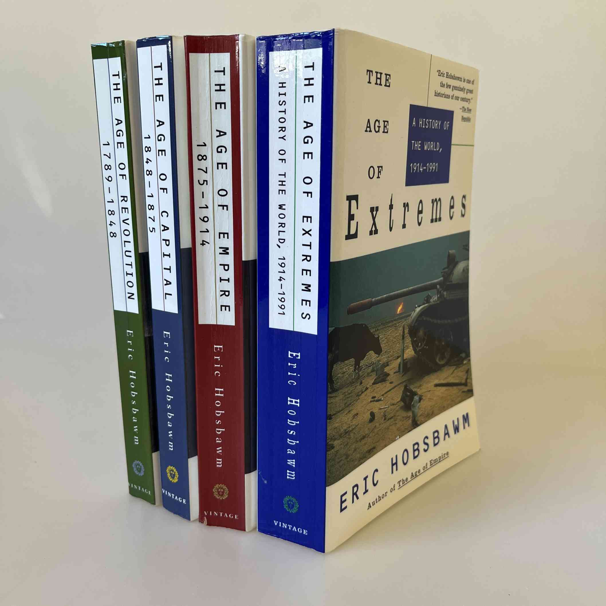 Eric Hobsbawm: A history of the world - vol. 1-4