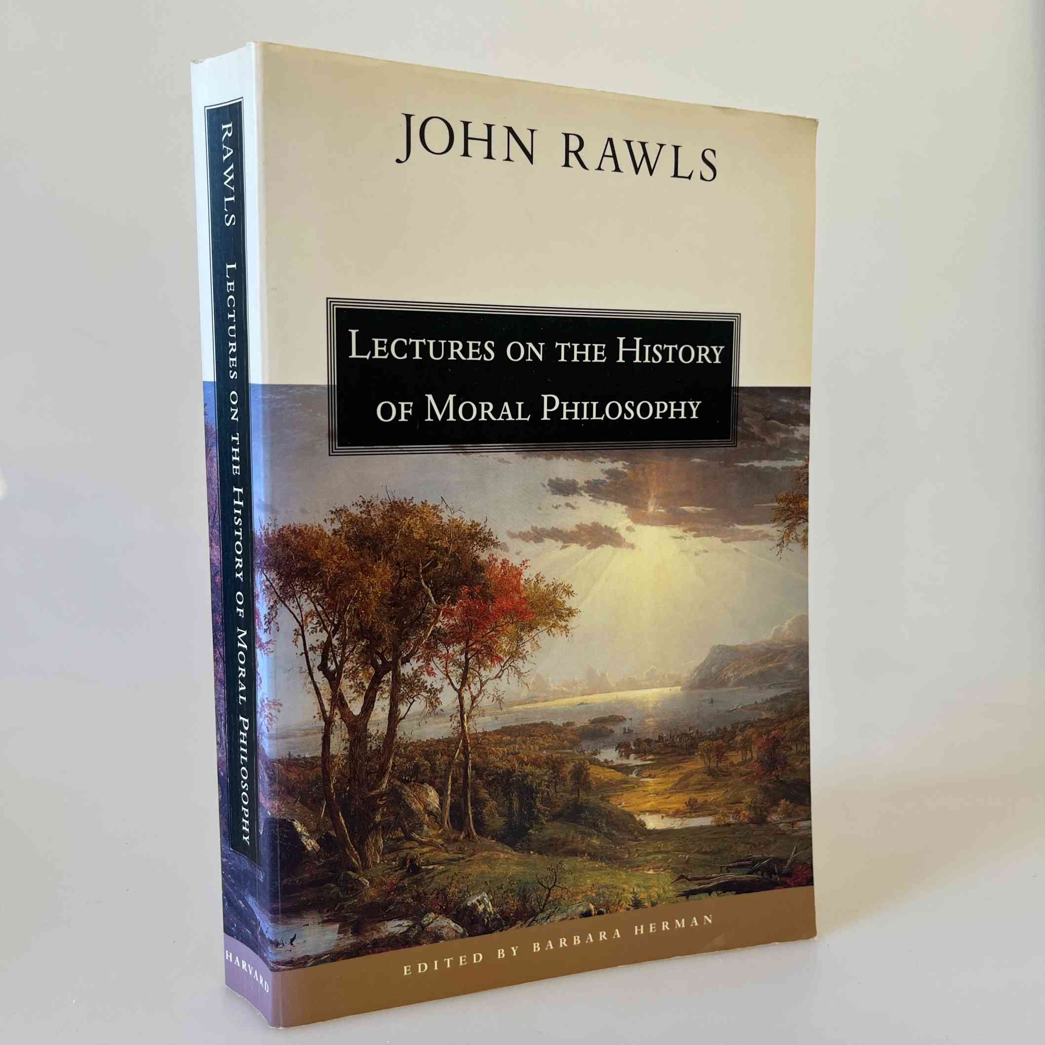 John rawls lectures on the history of moral philosophy edited by