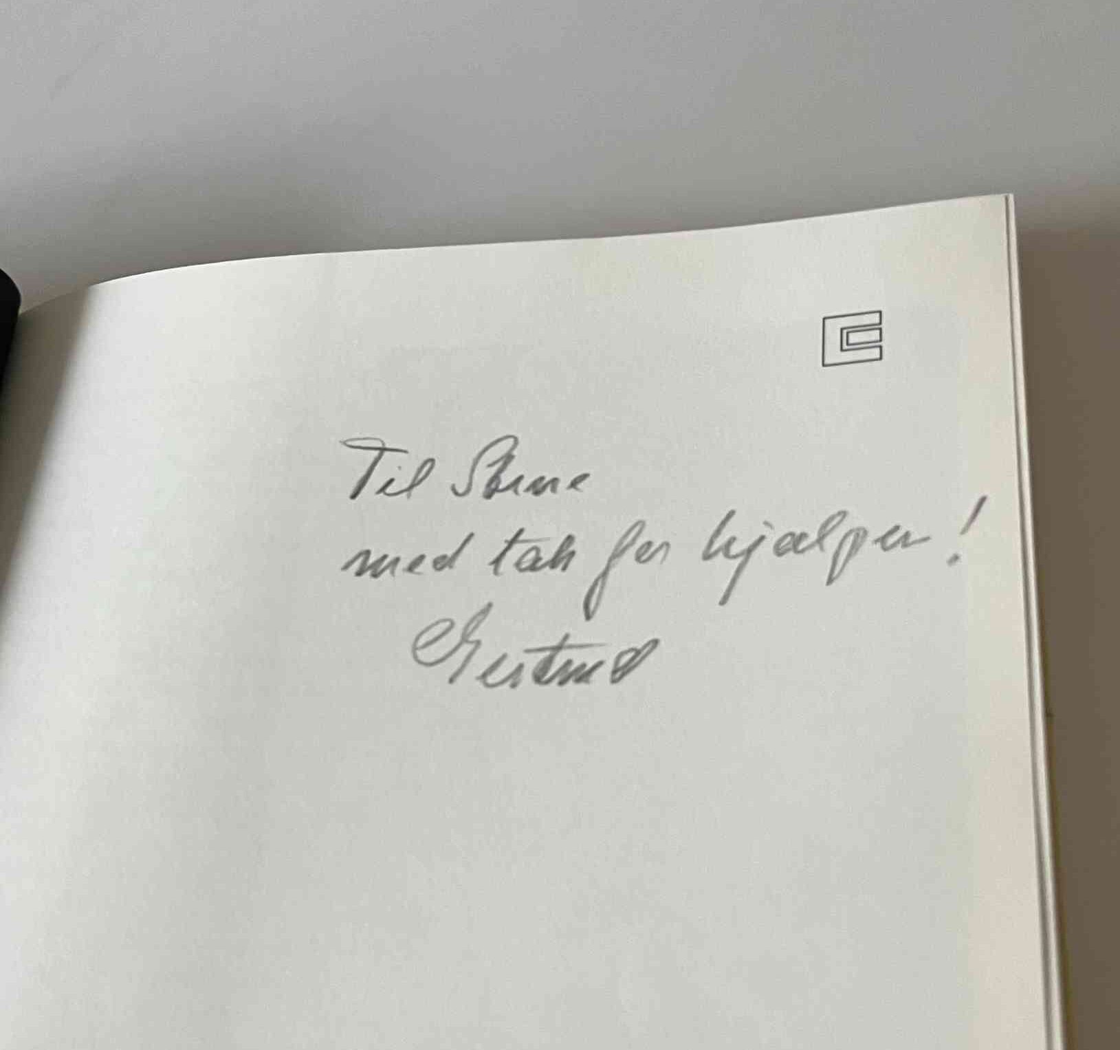 Gertrud Købke Sutton: Morandi - med dedikation fra forfatteren - Billede 2