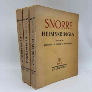 Snorre Sturlason: Heimskringla 1-3. Norges kongesagaer - oversat af Johannes V. Jensen og Hans Kyrre