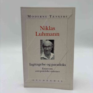 Niklas Luhmann: Iagttagelse og paradoks