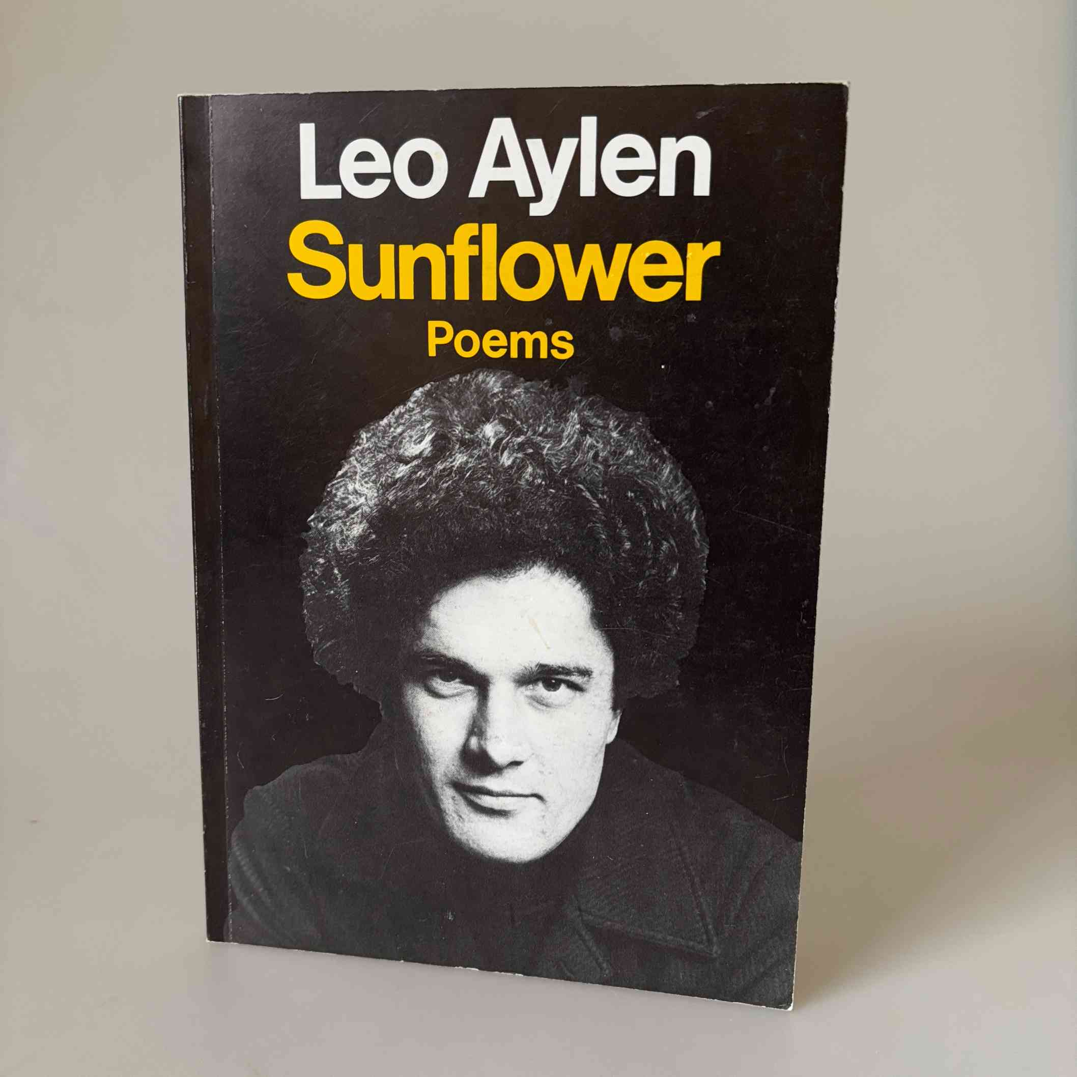 Leo Aylen: Sunflower - poems - med dedikation