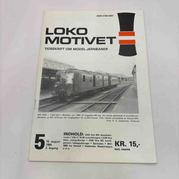 Lokomotivet - Tidsskrift om model-jernbaner - nr. 5 1984