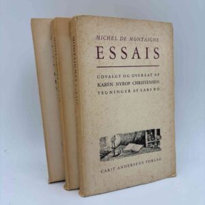 Michel de Montaigne: Essais - essays bind 1-3