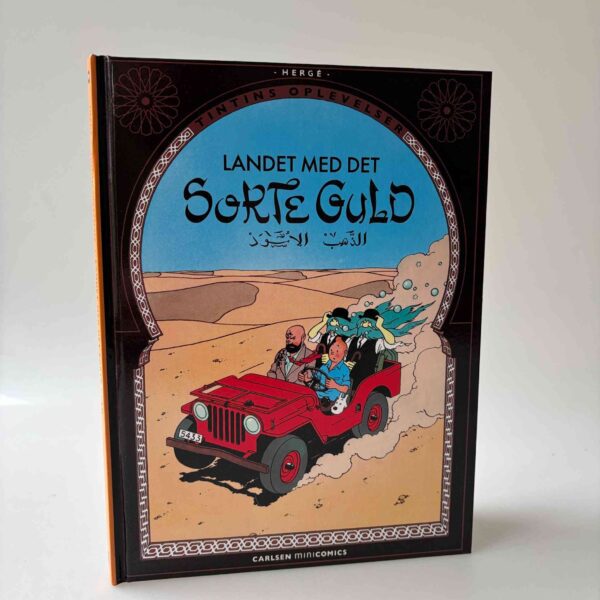 Hergé - Tintin: Landet med det sorte guld - retroudgave