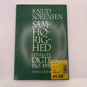 Knud Sønderby: Samhørighed - udvalgte digte