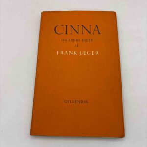 Frank Jæger: Cinna og andre digte (fra rygerhjem)