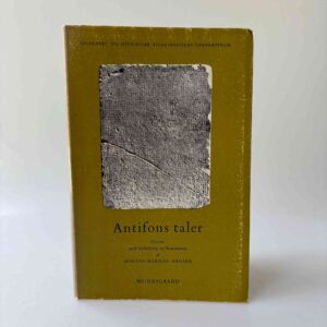Antifons taler. Ved Mogens Herman Hansen.