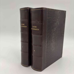 Gregers Greve Ahlefeldt-Laurvig-Bille og Vitus Gay (red.): Dansk Jagtleksikon - bind 1-2 (komplet)