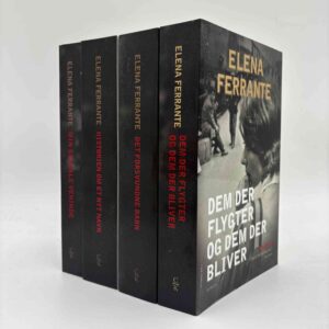 Elena Ferrante: Napoli-romerne - bind 1-4. Komplet samling