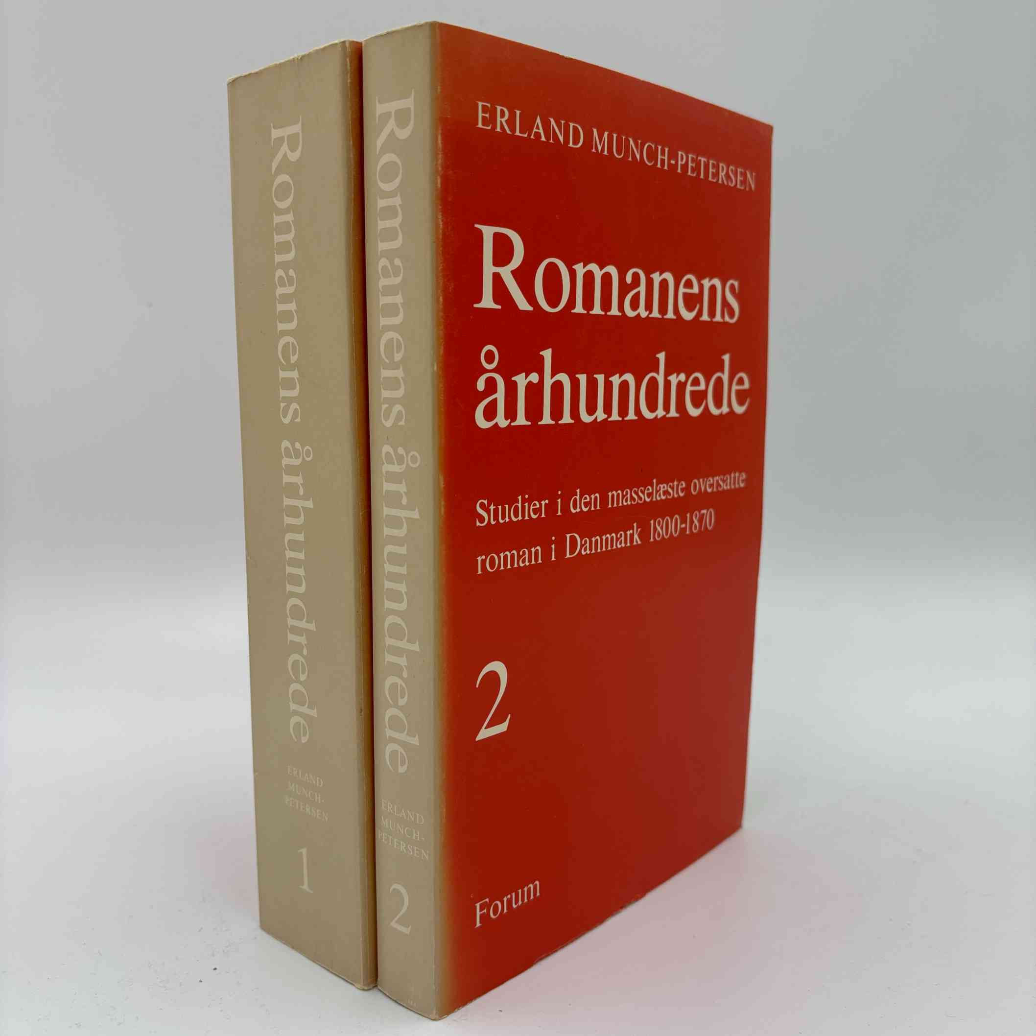 Erland Munch-Petersen: Romanens Århundrede - bind 1-2