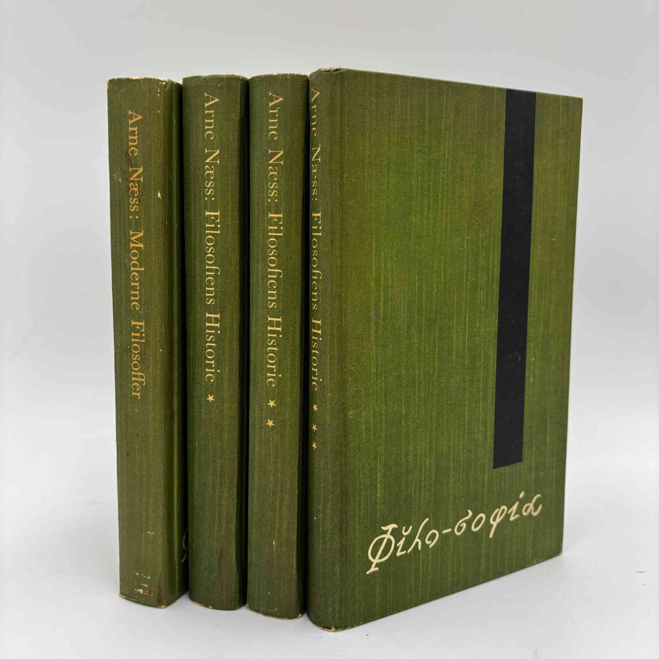Arne Næss: Filosofiens historie 1-3 + Moderne filosoffer
