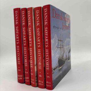Dansk søfarts historie - bind 1-5