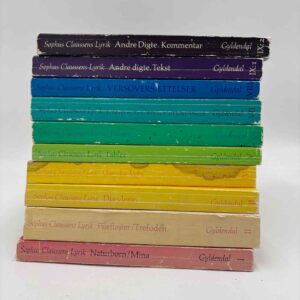 Sophus Claussens lyrik 1-9 - 10 bind