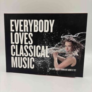 Nikolaj Lund: Everybody loves classical music. Portraits of classical musicians 2009-2014 - med dedikation