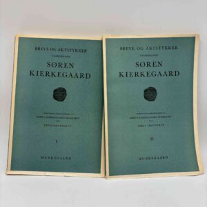 Niels Thulstrup (red.): Breve og Aktstykker vedrørende Søren Kierkegaard 1-2
