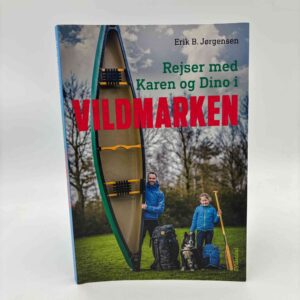 Erik B. Jørgensen: Rejser med Karen og Dino i vildmarken - signeret af Erik og Karen
