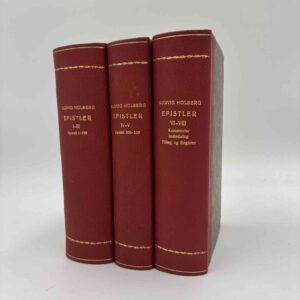 Ludvig Holberg: Epistler - I-VIII (i tre bind)