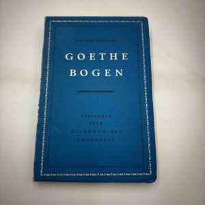 Johannes Jørgensen: Goethe-bogen
