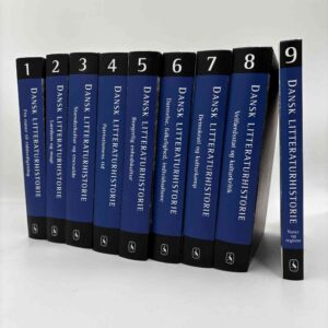 Morten Møller (red.): Dansk litteraturhistorie - bind 1-9
