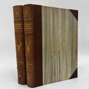 G. Greve Ahlefeldt-Bille og Herluf Petersen (red.): Jæger, jagt og vildt verden over - en jagtantologi - bind 1-8 i to bind