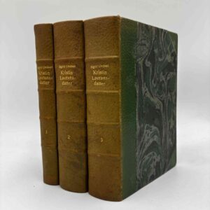 Sigrid Undset: Kristen Lavransdatter - bind 1-3 (dansk)