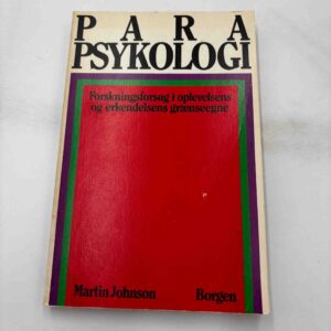 Martin Johnson: Parapsykologi