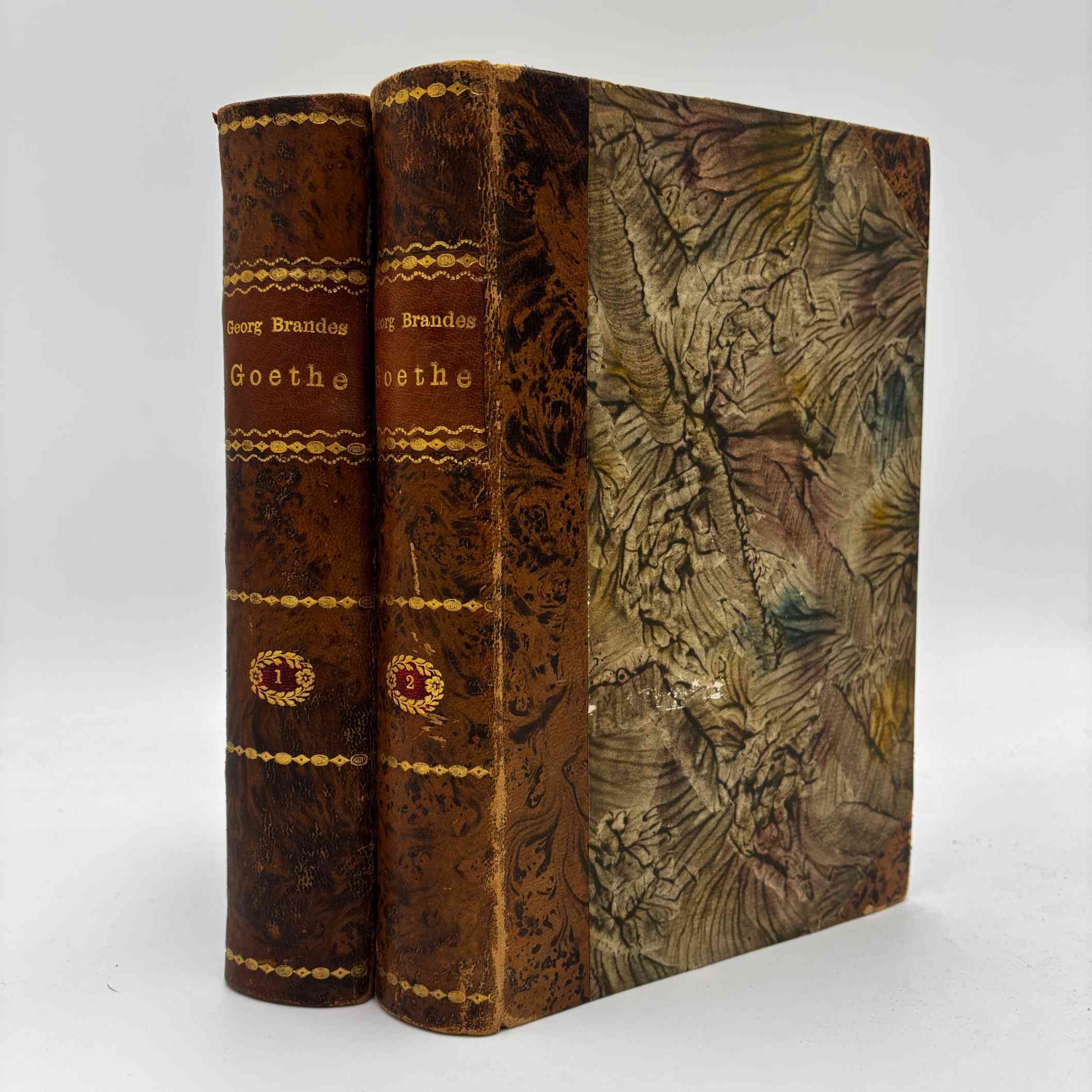 Georg Brandes: Goethe - bind 1-2