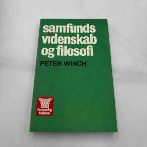 Peter Winch: Samfundsvidenskab og filosofi