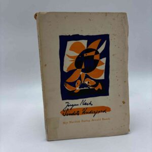 Jørgen Nash: Sindets Underjord - digte - med dedikation