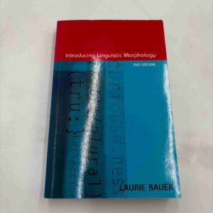 Laurie Bauer: Introducing Linguistic Morphology 2nd ed.