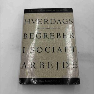 Verner Denvall: Hverdagsbegreber i socialt arbejde