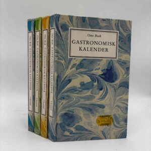 Otto Bock: Gastronomisk kalender 1.-4. kvartal. Forord af Erwin Lauterbach - Søren Gericke - Jan Pedersen - Roy Hurtigkarl