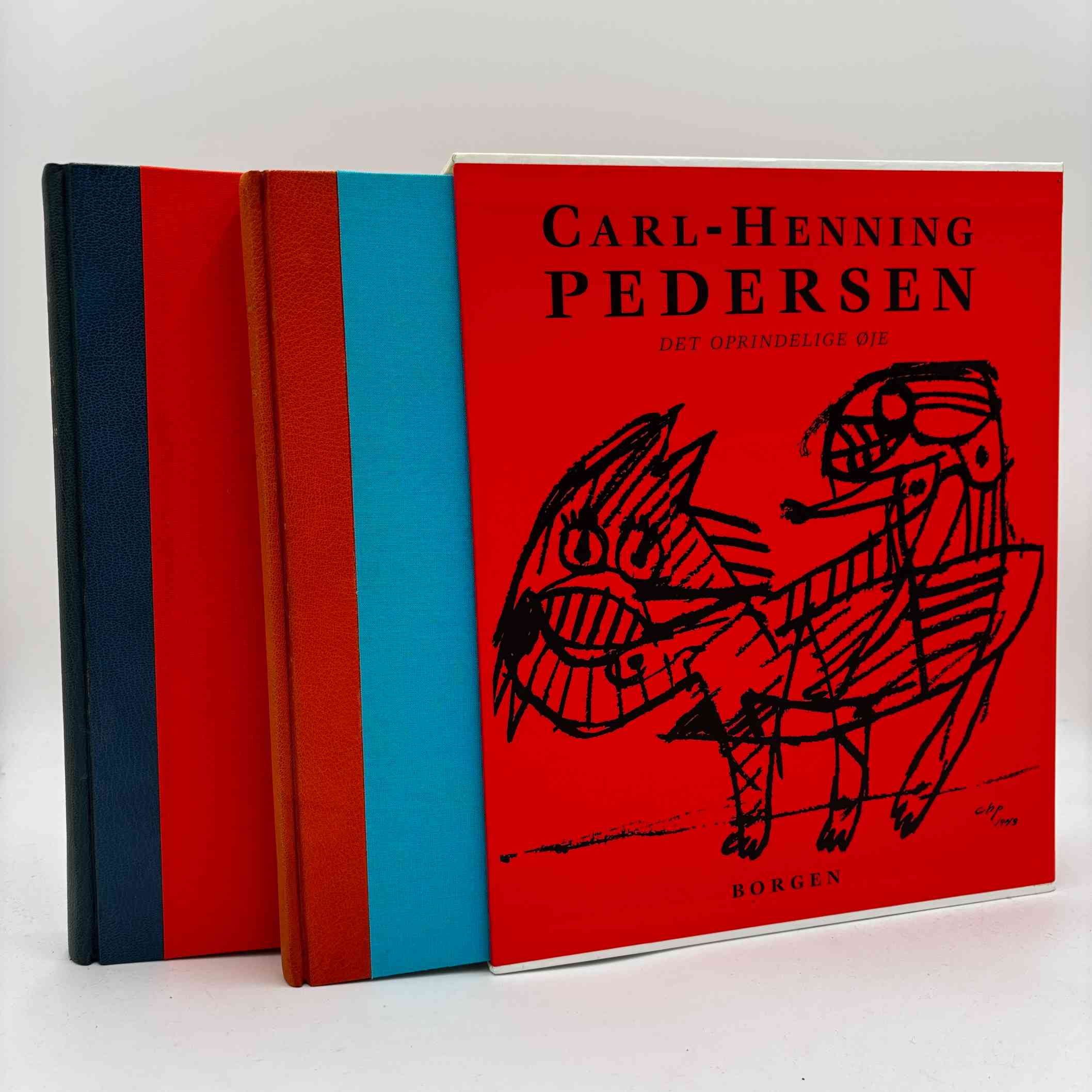 Jean-Clarence Lambert: Carl-Henning Pedersen vol. 1-2 Det oprindelige øje / Akvareller og tegninger / Tekster og digte