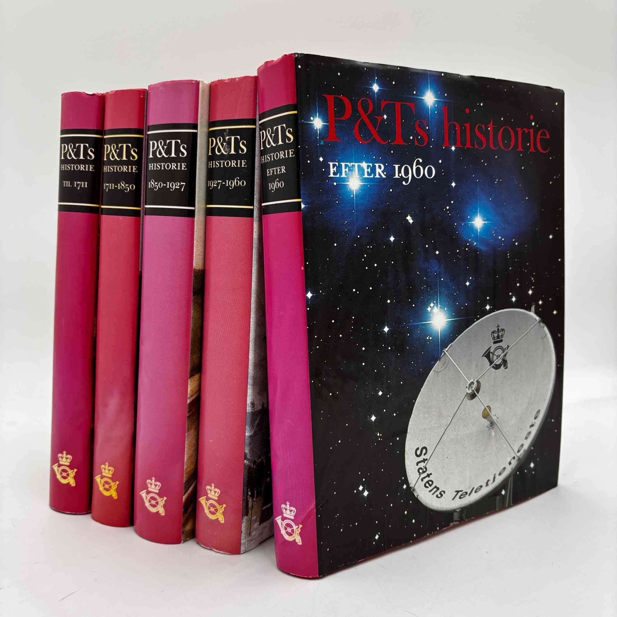 Otto Madsen: P&T's historie - bind 1-5
