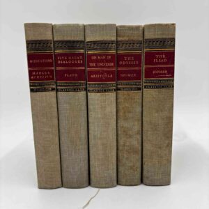 Collection of Vintage Walter J Black Classics Clubs Books - Homer / Aristotle / Plato / Marcus Aurelius
