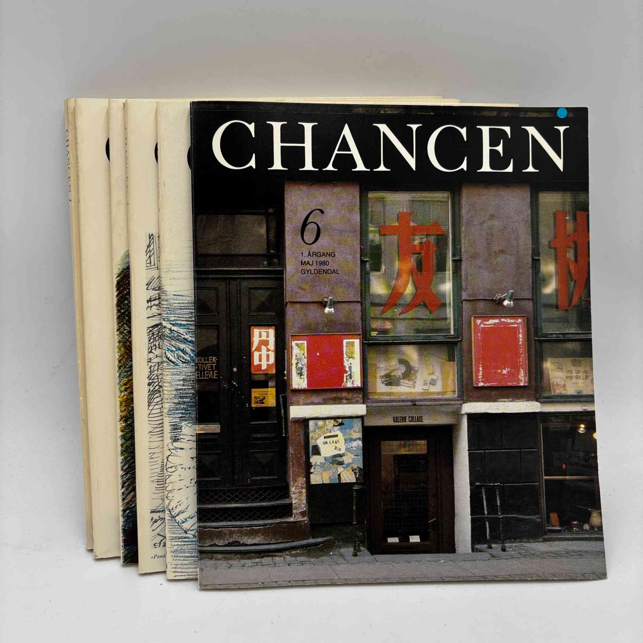Inger Christensen og Pia Dahlerup (red.): Chancen 1-6 - Tidsskrift for litteratur